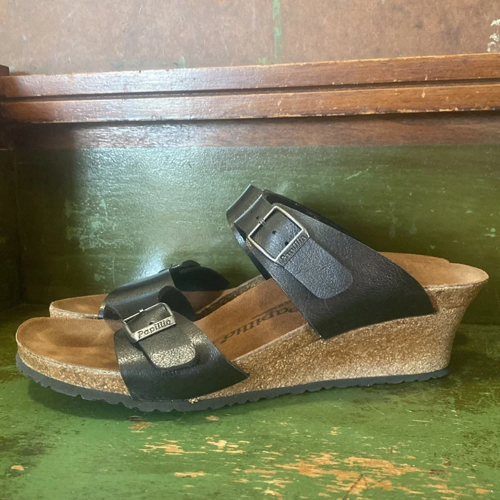 Papillio- Size 40, Ladies 9- Wedge Sandal 

Made in Portugal, By Birkenstock - Picture 4 of 14